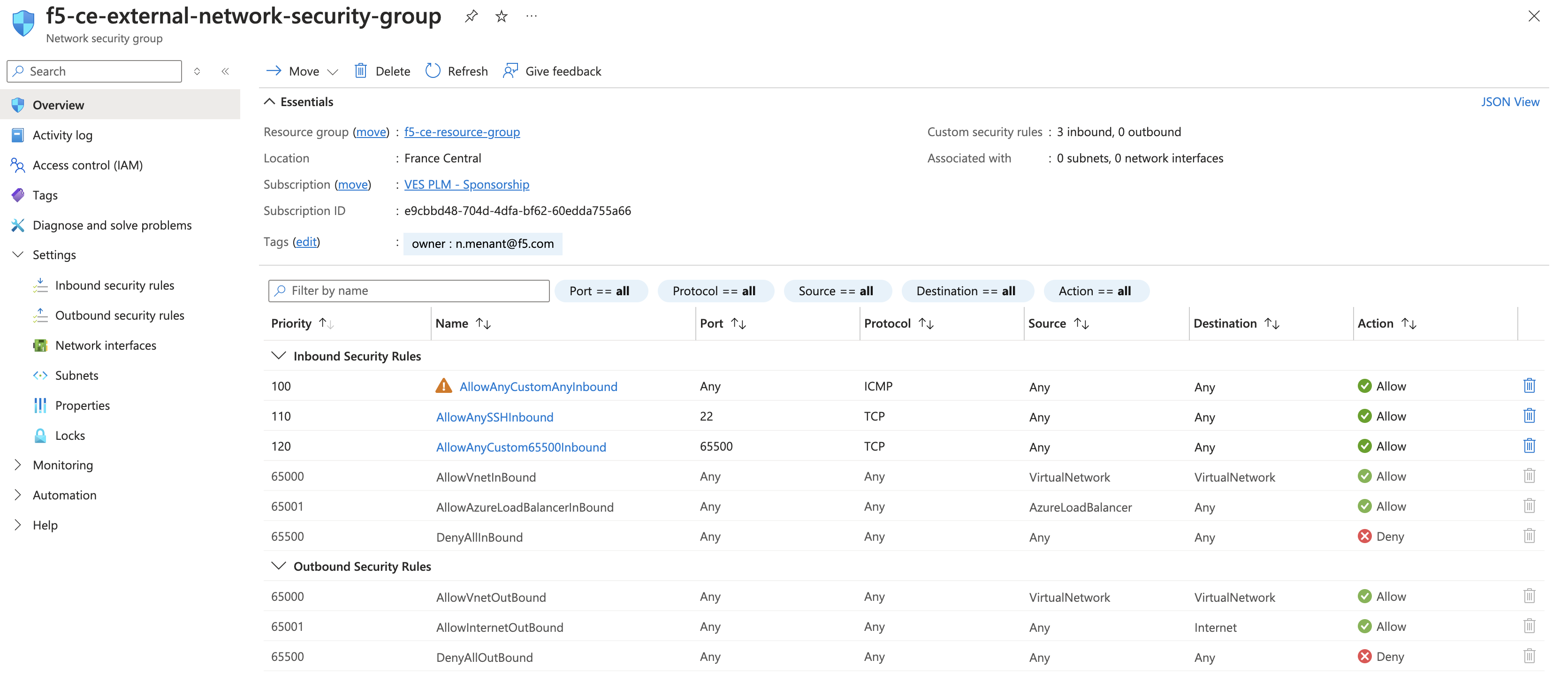 Figure: Confirm Policy