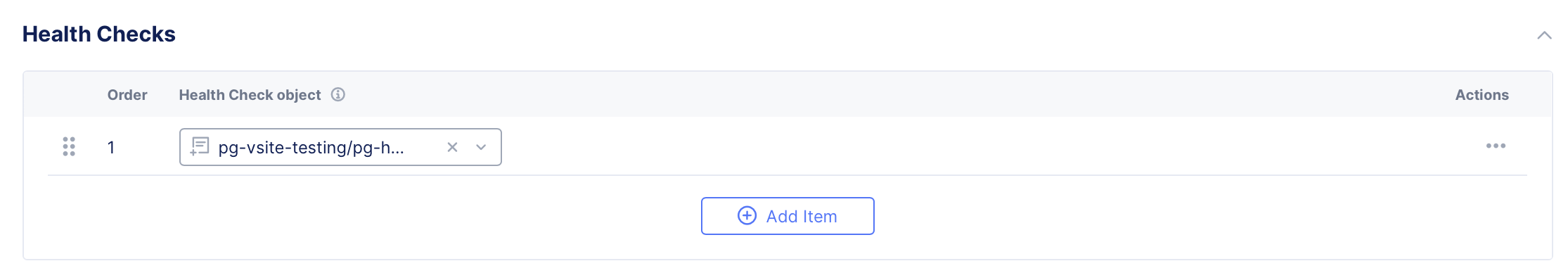 Figure: Origin Pool Health Check