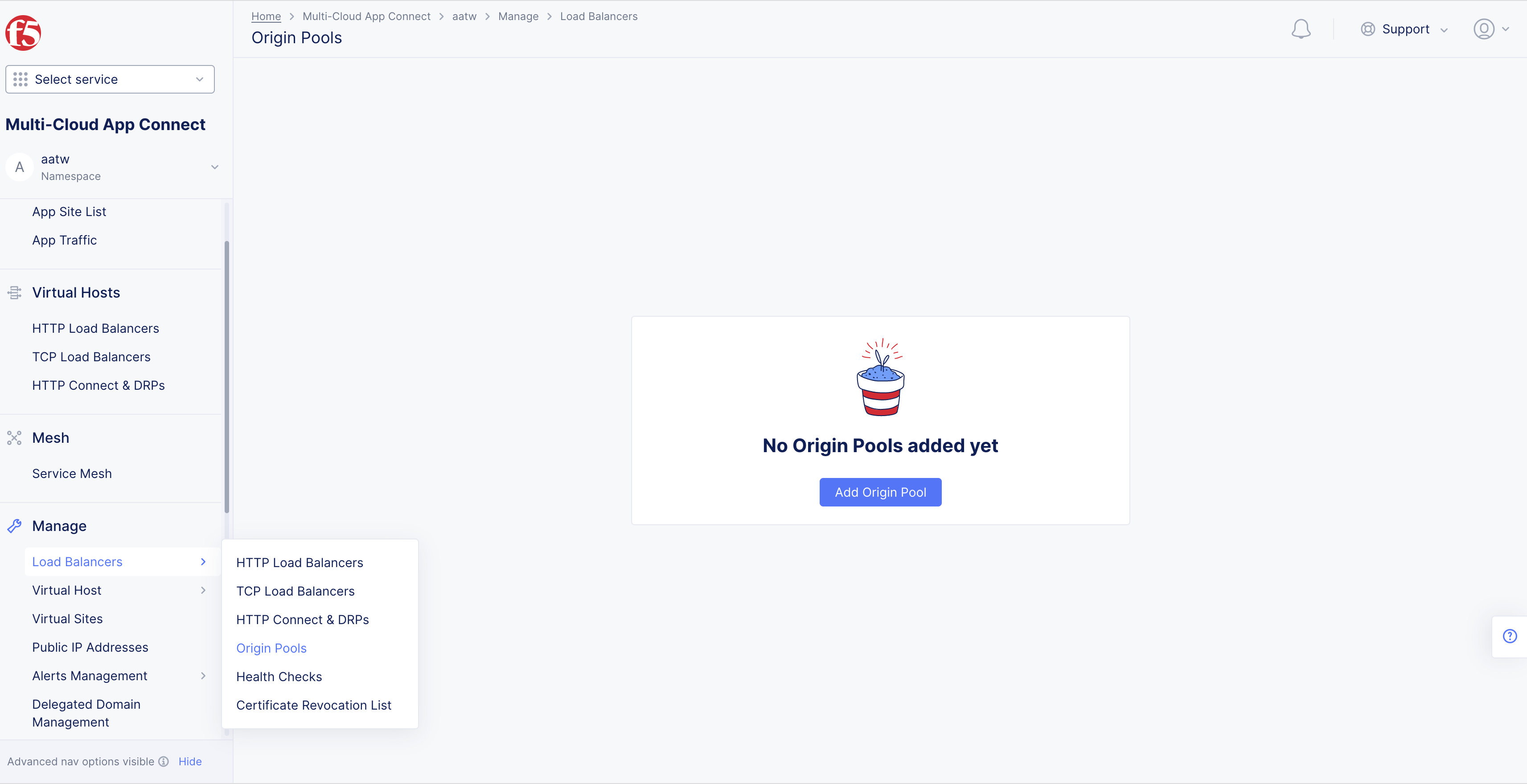 Figure: Open Origin Pool